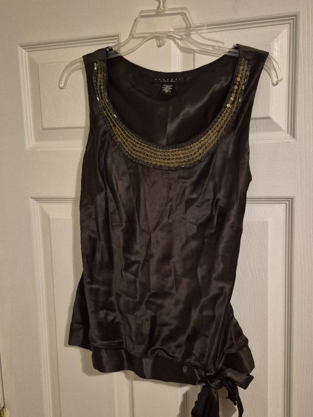 Silk Laundry top size S